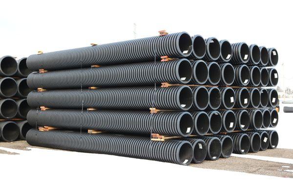 Plastic pipe bundle