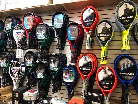 2022 Racquet selection