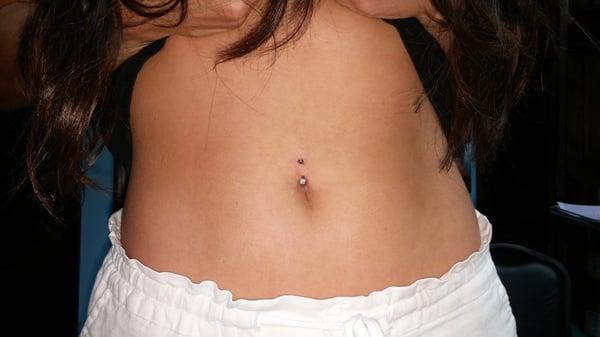 Nice lil naval piercing