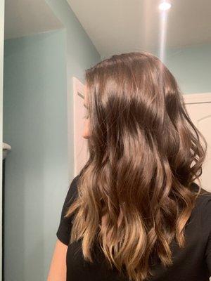 Trim and blowout with Chloe St. Germain