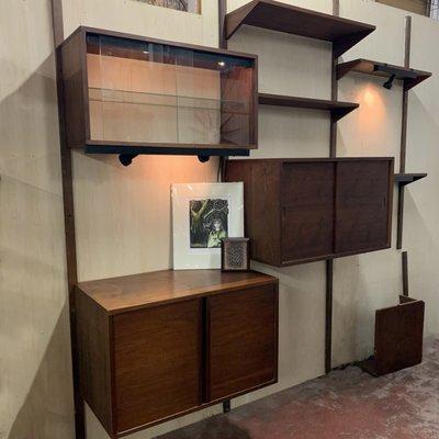 Wall Unit with Cado lights.