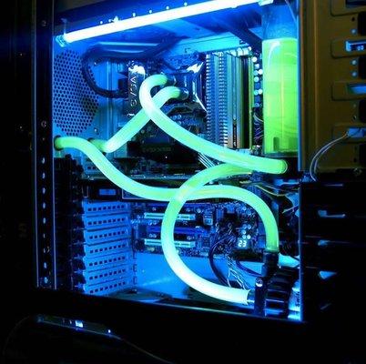 Liquid cooled custom built PC