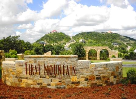 First Mountain on Canyon Lake