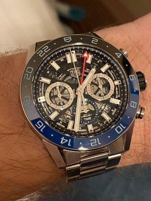 My new TAG Heuer Carrera Chronograph GMT