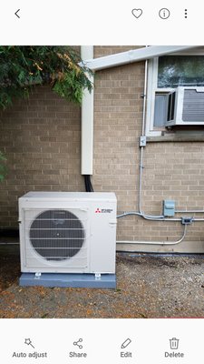 New Mitsubishi install in Waukegan