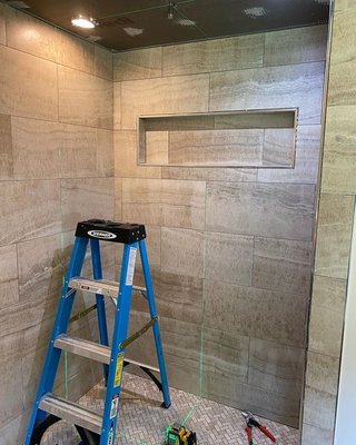 New Shower remodel