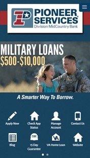 Pioneer Services Military Loans - Fort Hood