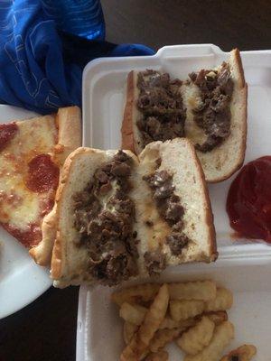 Steak and Cheese Sub Deluxe