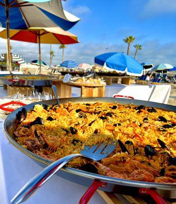 Paella on the Beach