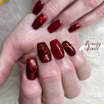 Fill with gel, red foil