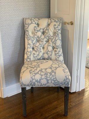 Recovered dining chair