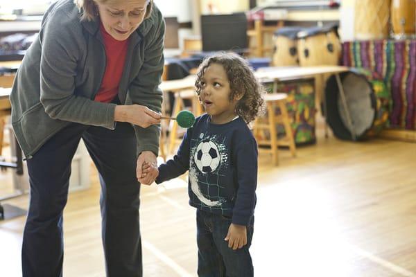 Children's Music Playshop (6 months to 3 years) and Children's Music Workshop (ages 4 to 8 years) introduce children to music and movement.