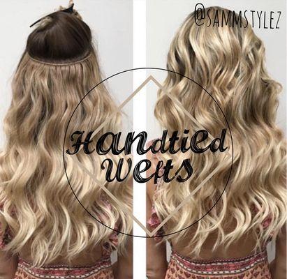 Handtied Wefts