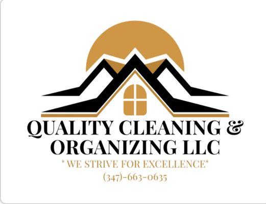 New business logo. Please feel free to contact me for your everyday needs of cleaning and help with organizing. Thanks!