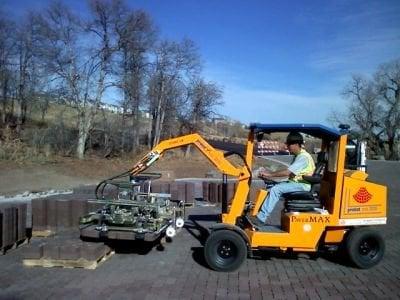 Hildebrand Ranch Open Space  Jefferson County, Colorado installation of 33,000 SF Permeable Interlocking Concrete Pavers.