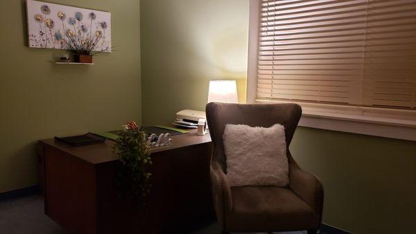 Counseling office interior