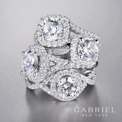 Engagement Rings & Remounts from Gabriel New York.