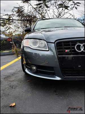 Audi S4 came in for some nice upgrades, Clutch/Suspension Work