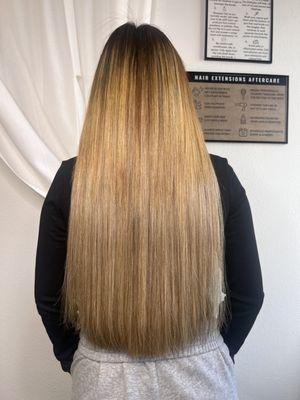 I tip extensions 22" inches 200 grams