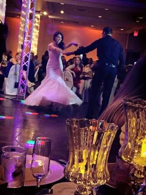 My husband's favorite photo from our wedding is of our First Dance! Thank you Amanda! We enjoyed every minute!