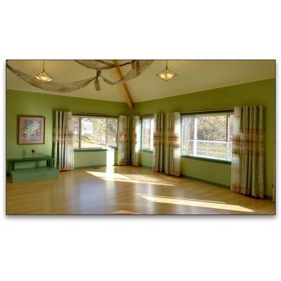 The Ceremony Room at the Emerald Temple Healing Center