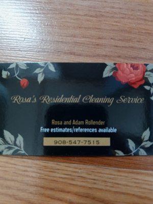 Rosa's Residential Cleaning Service