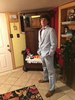 Accent Alterations got this Young man ready for his Prom night, he looks wonderful & was so happy with his custom fit suit