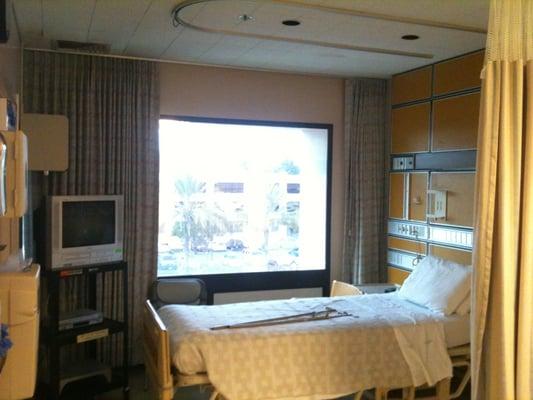 Recent Project: Custom made Draperies and Cubicle/Privacy Curtains in hospital patient room.