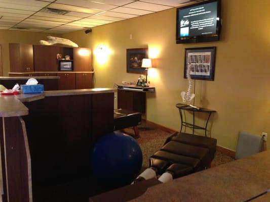 Inside of office at Superior Family Chiropractic and Wellness of Marquette, MI