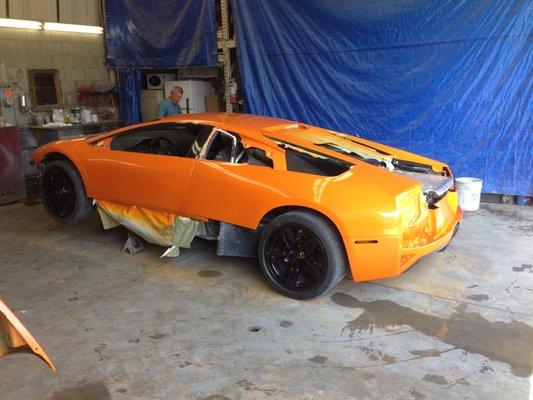 Lamborghini after