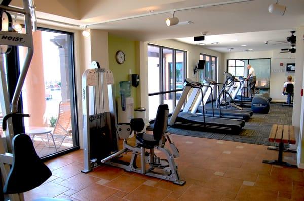 Exercise room at SeaChase