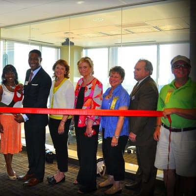 Synergy HomeCare of Orland Park Grand Opening 06/20/13 Owner Kevin Little & members of the Orland Park Chamber of Commerce