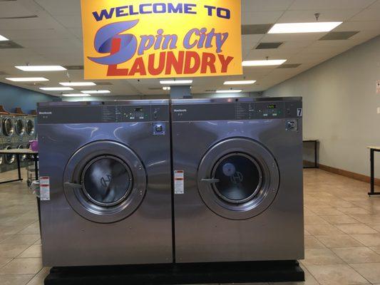 These washers are huge!