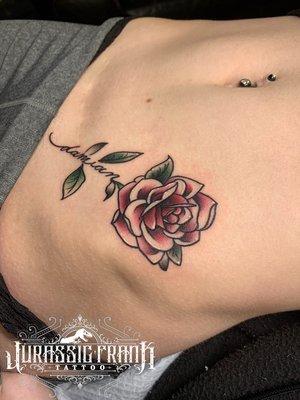 Rose Tattoo by Frank