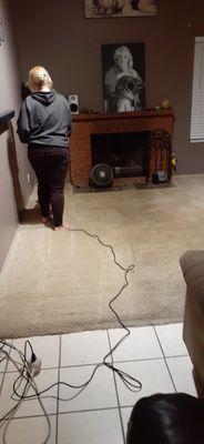 Carpet cleaning