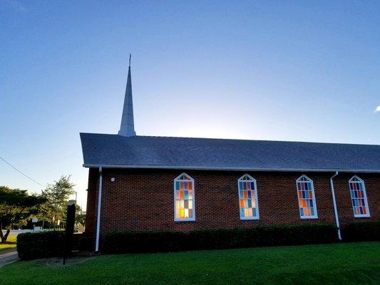 MT ZION BAPTIST CHURCH in Griffin, Georgia.