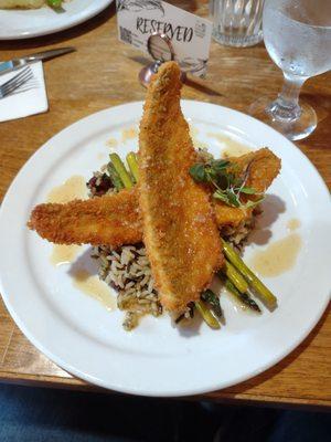 Encrusted walleye