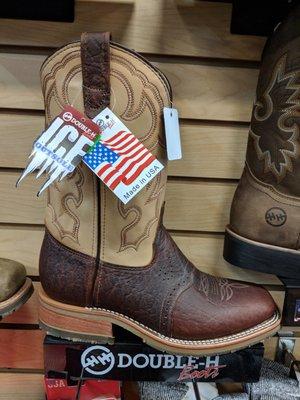 Double H Boots proudly made in the USA!