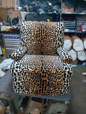 Damion's upholstery