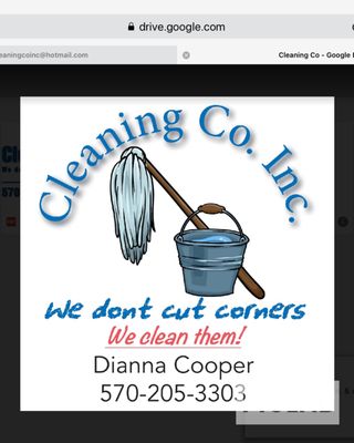 Cleaning Co. Inc. Residential cleaning service