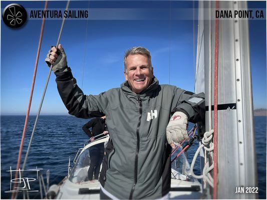 Jim K - Weekend Social Sail aboard "AtHome," a Juneau 42.