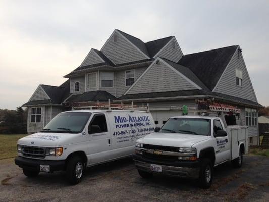 No Pressure House and Roof Cleaning