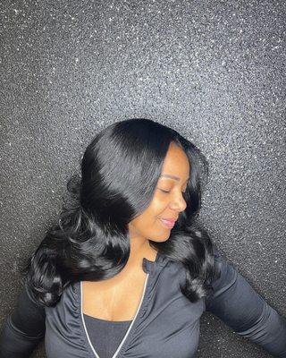 Traditional Sew In Minimal Leave out