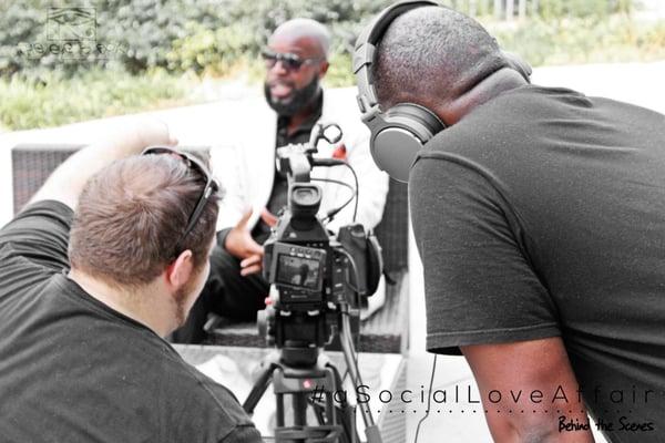 Filming "A Social Love Affair" feature film