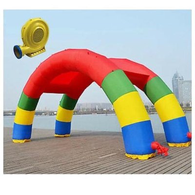 Multiuse double arch inflatable; reserve for your event today rentme@bbopsparty.com