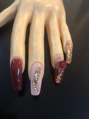 Acrylic nails all designs