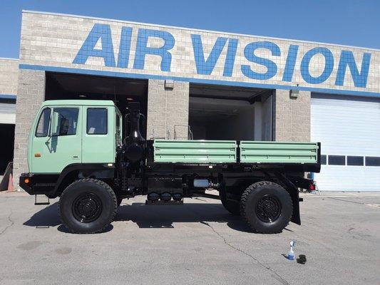 Army Truck we just recently done.