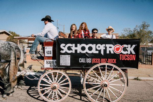 Rocking the Rodeo Parade!