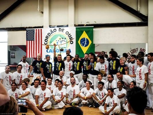 First capoeira event