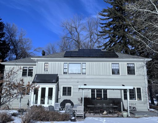 Merging tradition and technology beautifully at the historic Jack Bartlett House in Bozeman.